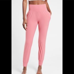 NWT Athleta Salutation Jogger, Antique Rose XL Tall